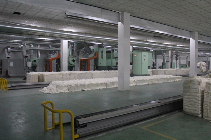 瑞士立达清梳联（A11清花-C70梳棉机