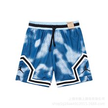 美式短裤男aj飞人篮球裤四分裤夏季新款速干运动裤宽松跑步训练潮