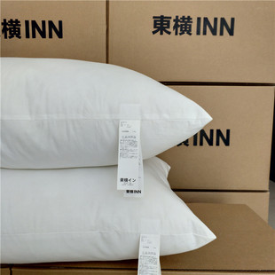 Japan East five-star hotel feather velvet pillow core cotton goose down super soft pillow single adult neck pillow