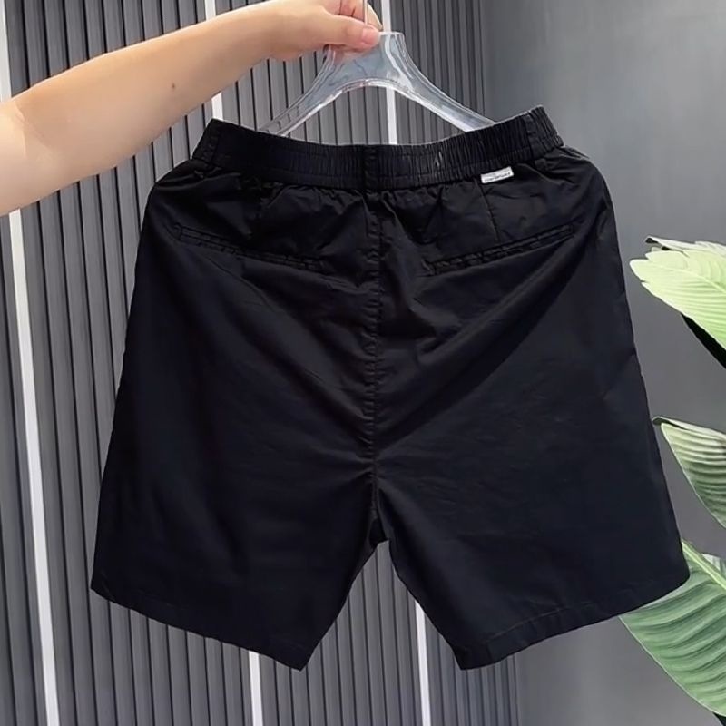 Lightweight Men's Casual Chino Shorts - Breathable Straight Leg Summer Walking Shorts With Stretch For Beach, Travel & Daily Wear_viptrois.com