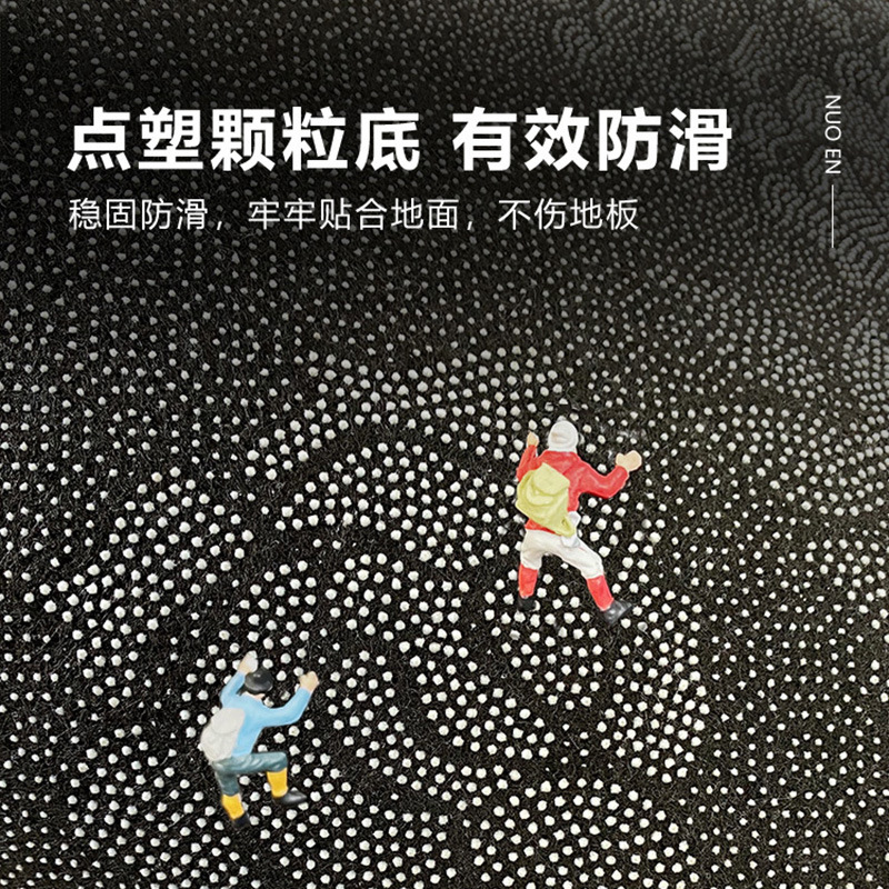 Tecnología de impresión de dibujos animados alfombra de piso de tela alfombra de cocina Puerta de baño Baño estera resistente a las manchas alfombra de piso exportación transfronteriza