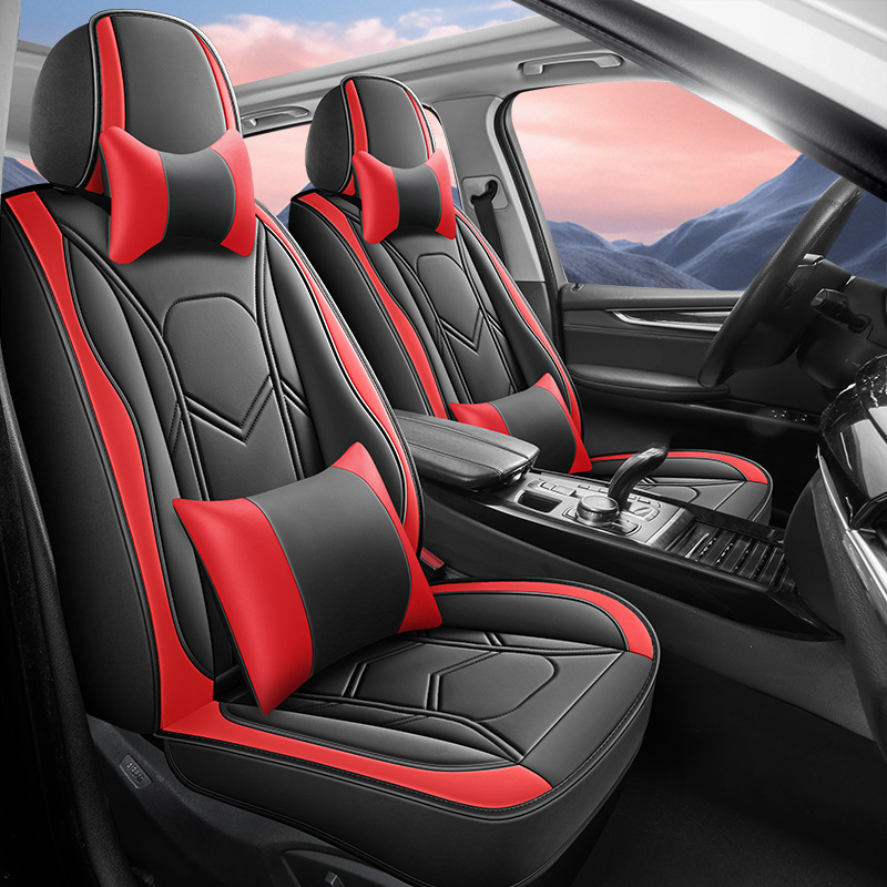2025年新型クロスボーダーカーシートクッション、四季通用フルレザーシートカバー、フルカバーシートカバー、メーカー卸売|undefined