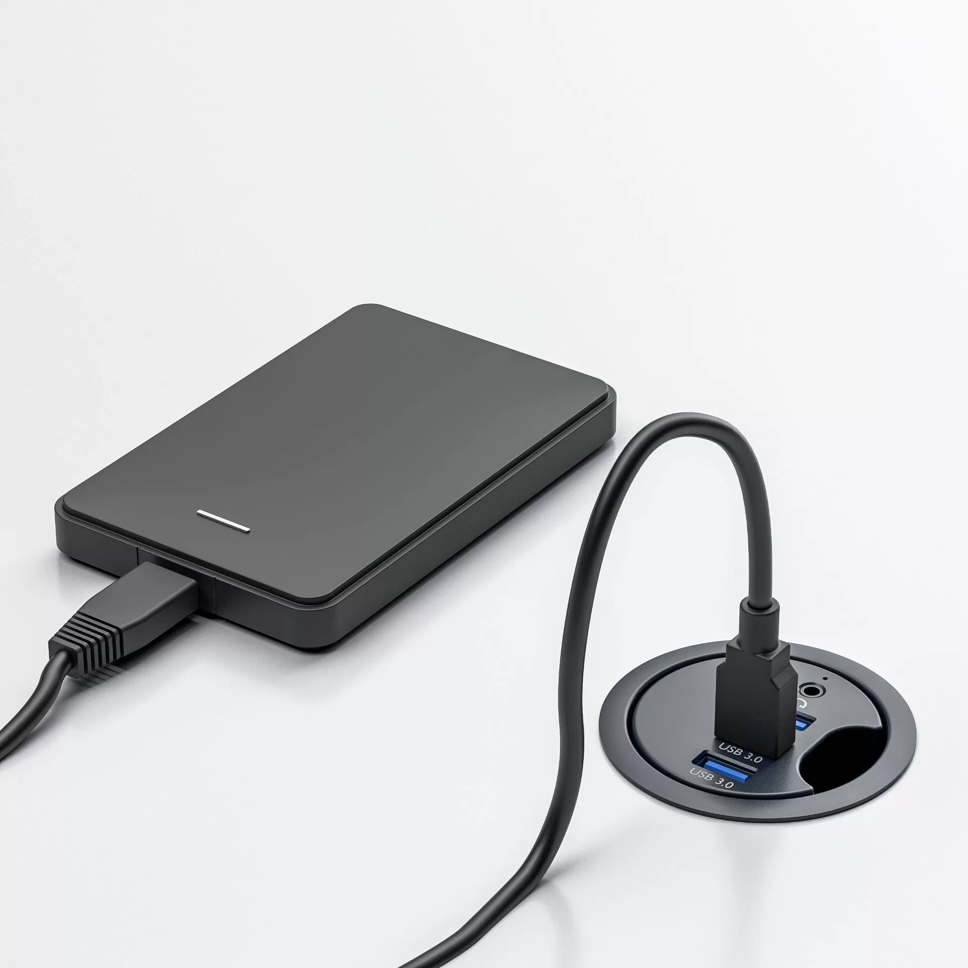 USB3.0 расширенный док-роуд-тип USB HUB расширение док-станция компьютер SD/TF кард-ридер хаб