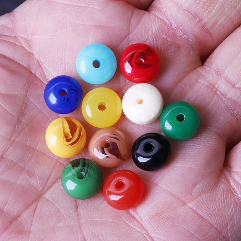 10*6mm imitation South Red spacer imitation ivory spacer imitation green gold spacer imitation beeswax spacer wholesale