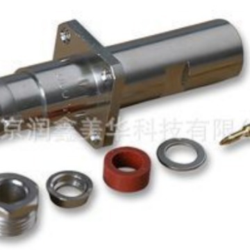 供应Radiall射频SHV同轴连接器直法兰插头电缆 R317255000