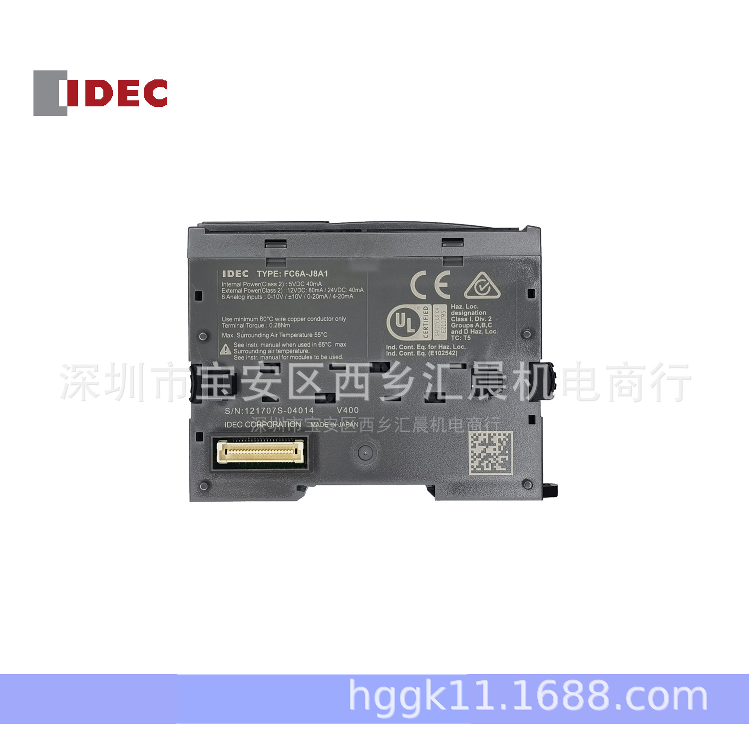 IDEC模块FC6A-J8A1
