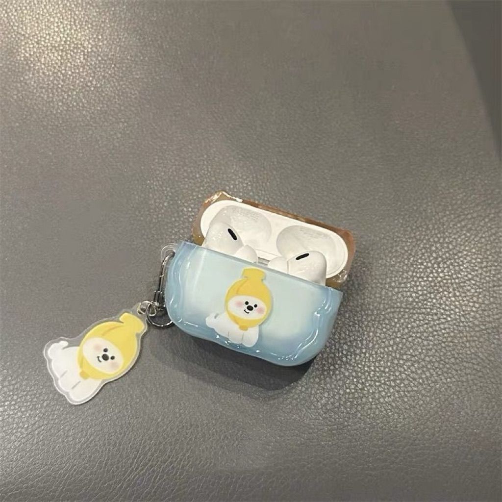 Cubierta de plátano para el oeste de Highlands para Huawei Qiang norte 4 generación de cubierta de protección Bluetooth airpodspro2 / 3 cubierta de auriculares de manzana