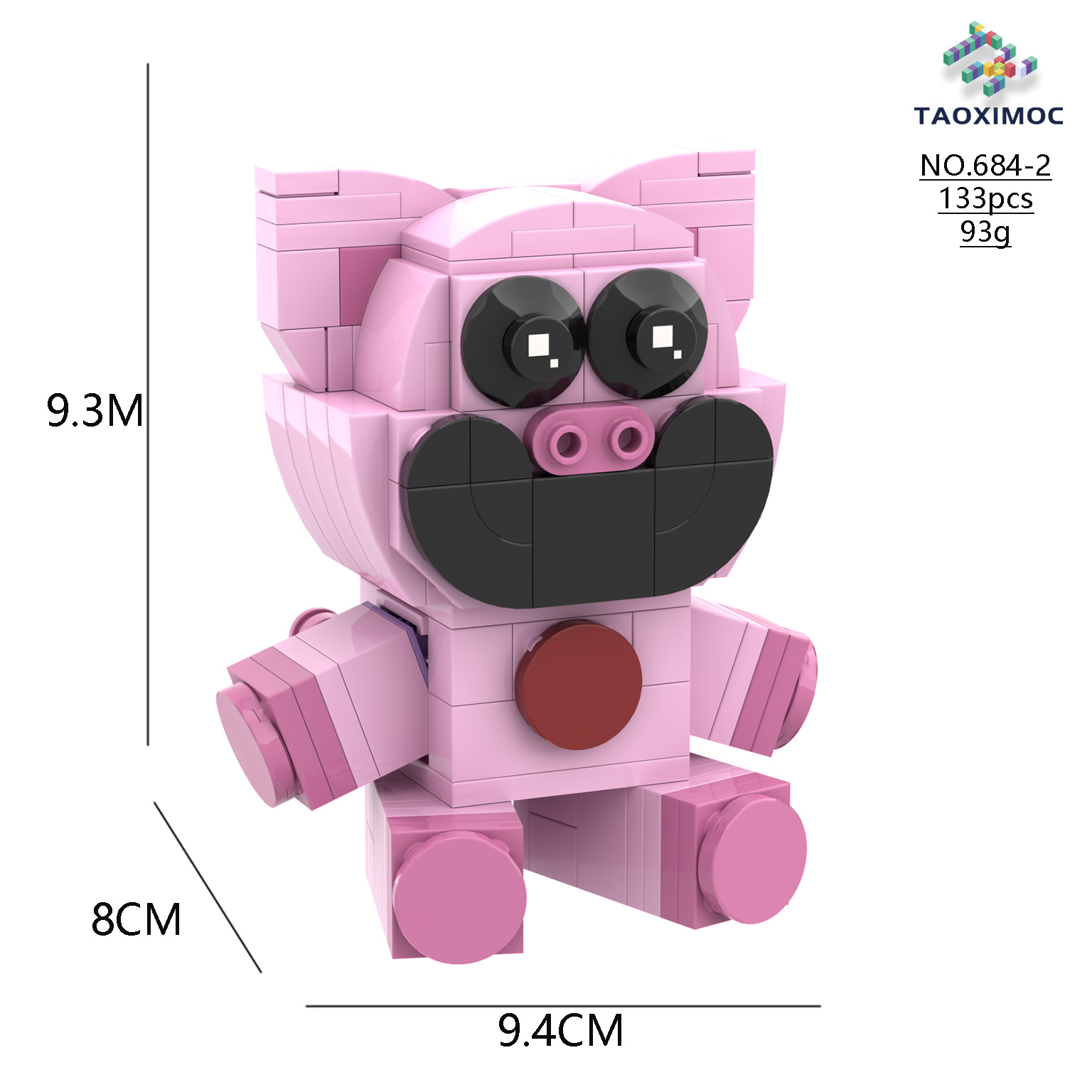 국경 간 빌딩 블록 POPPY3 웃는 크리 터스 바비의 게임 시간 미소 작은 친구