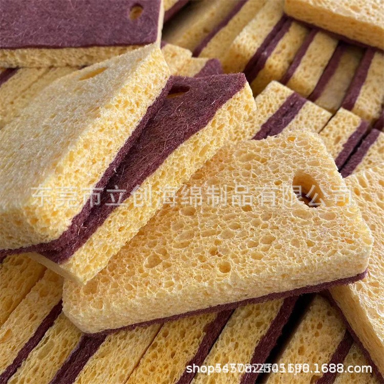 现货供应剑麻椰棕木浆棉厨房清洁洗碗海绵不沾油洗碗布百洁布海棉