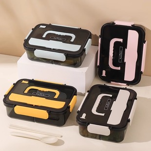 Insulated Lunch Box Can Be Heated in the Microwave Oven, Special Lunch Box for Students and Office Workers, Plastic Food Preservation Lunch Box