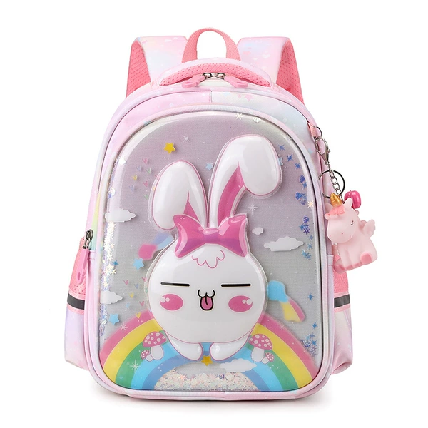 Pink long ear rabbit