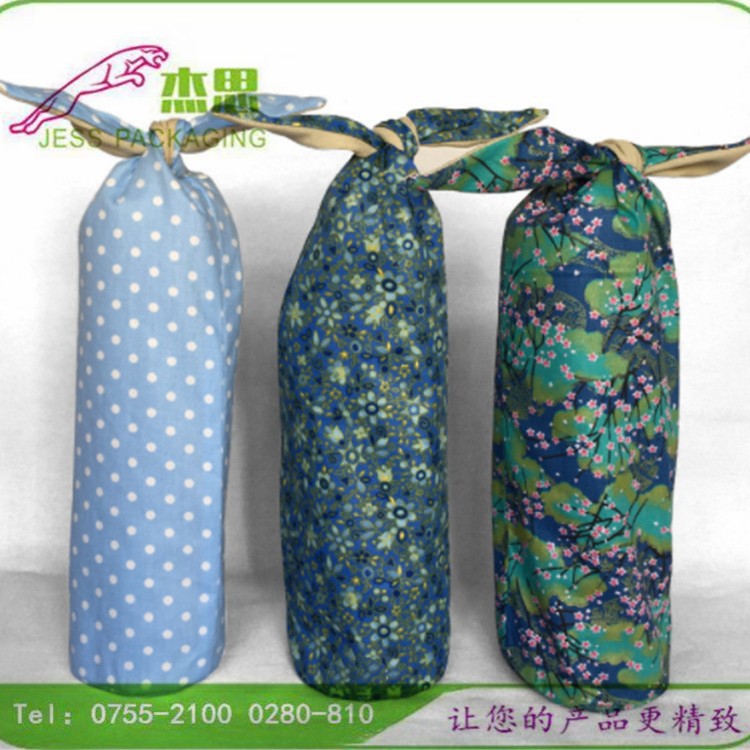 设计新款帆布水瓶包打结款手提水瓶套学生保温杯量大从优