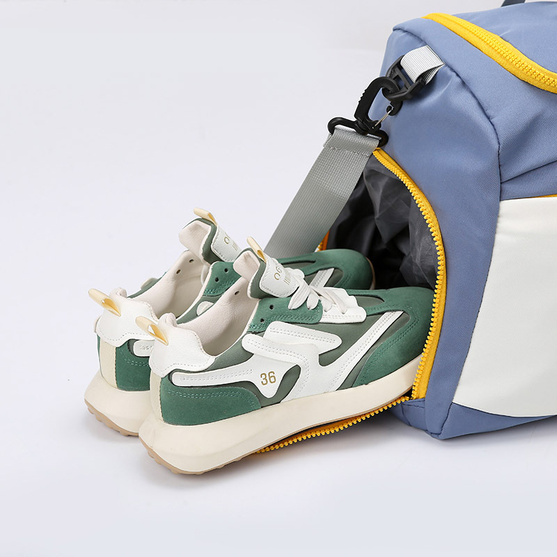 Bolsa de viaje portátil de gran capacidad para mujer nueva bolsa de equipaje de embarque ligera de corta distancia bolsa de espera bolsa de deporte de almacenamiento bolsa de fitness