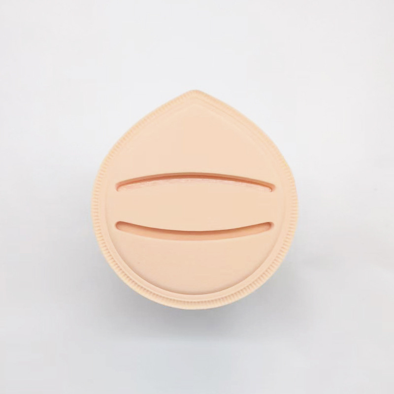 Macarons Pedo Peach Algodón de azúcar Almohadilla de aire Puff No coma polvo Esponja cosmética seca y húmeda sin látex