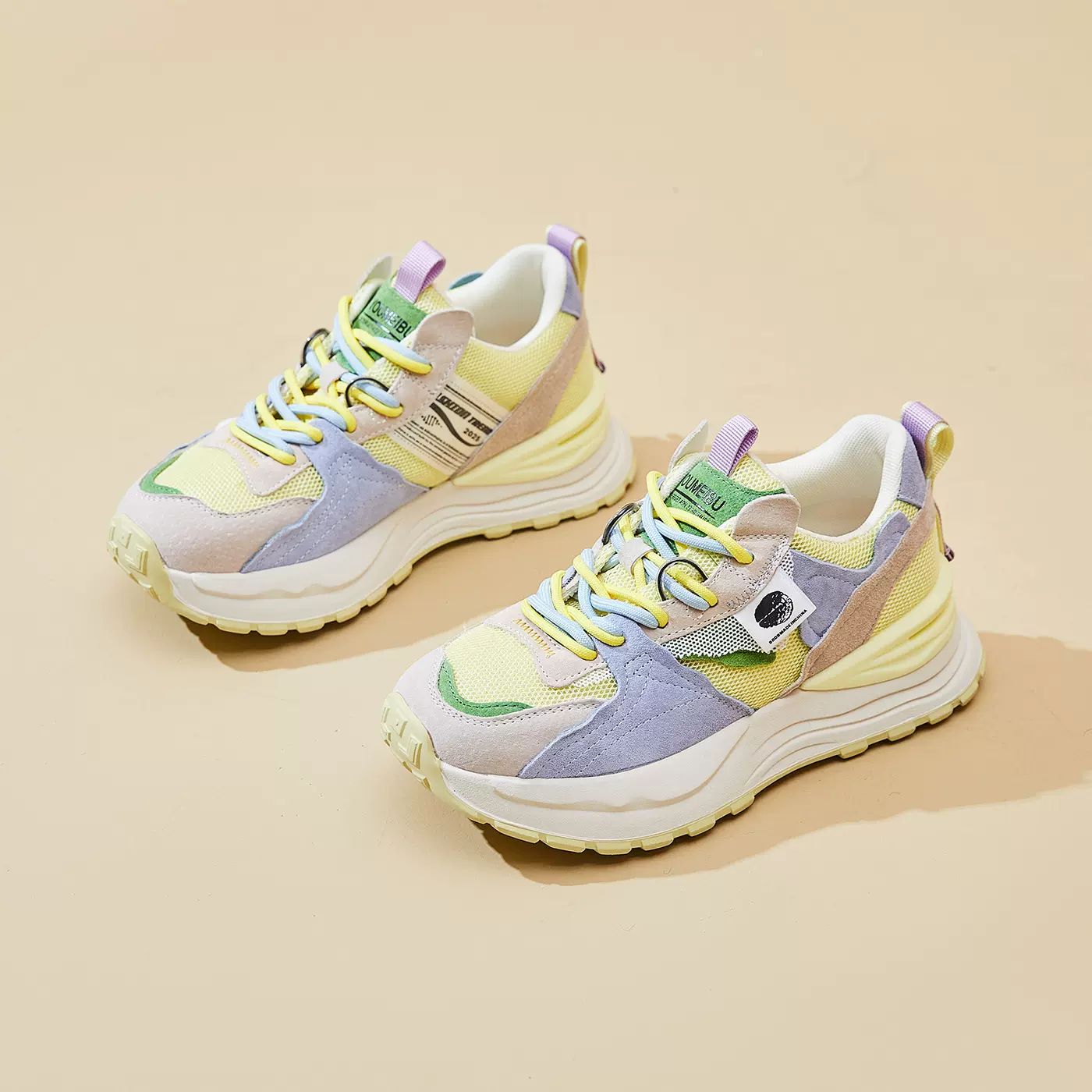 欧洲站网红老爹鞋女ins潮2025夏季新款韩版时尚潮流厚底运动单鞋