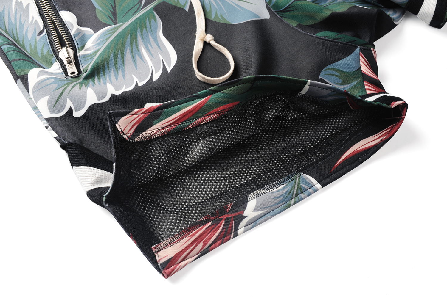 Title 11, Vintage Casual Loose Fitting Floral Leaf Shorts...