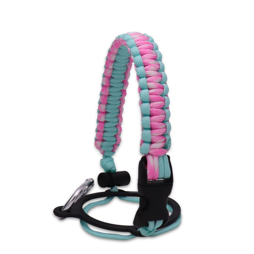 Amazon hidro frasco taza de cuerda taza de agua cuerda de transporte hervidor de agua correa portátil Boca Grande espacio olla cuerda portátil