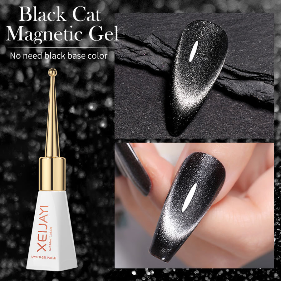 Esmalte de Uñas Gel Ojo de Gato Secado Rápido, Refuerzo para Salón de Uñas