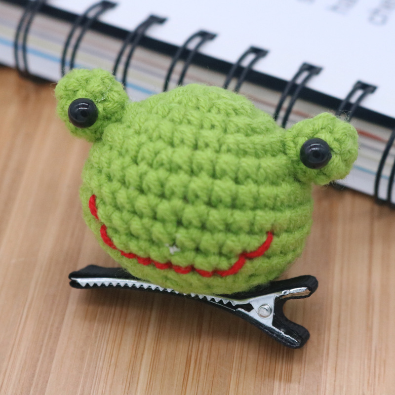 18#frog hair clip