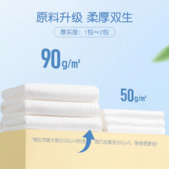 One-time use bath towels and washcloths, compressed for business trips, travel, hotel, shower, beauty salons, home use, thick and large size bath towels