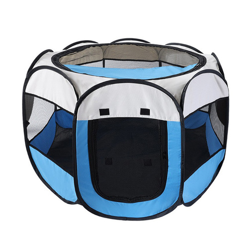 Cat maternity room foldable cat cage pet fence kennel tent cat nest cat maternity room octagonal cage wholesale dog cage