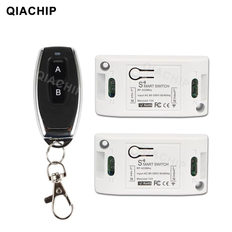 Wireless switch key, relay, controller, 110v, 220v, remote control
