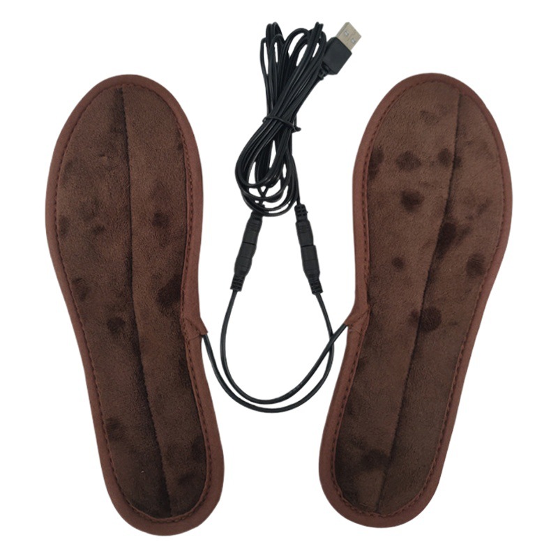 Plantillas de calefacción USB Anyuokang - Venta directa de fábrica, recargables, se pueden caminar y lavar, calentador de pies