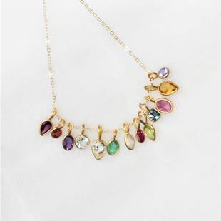 �W�����P䓕r�����в�ɫ12����ʯ����diy�����Ůʮ������ʯ