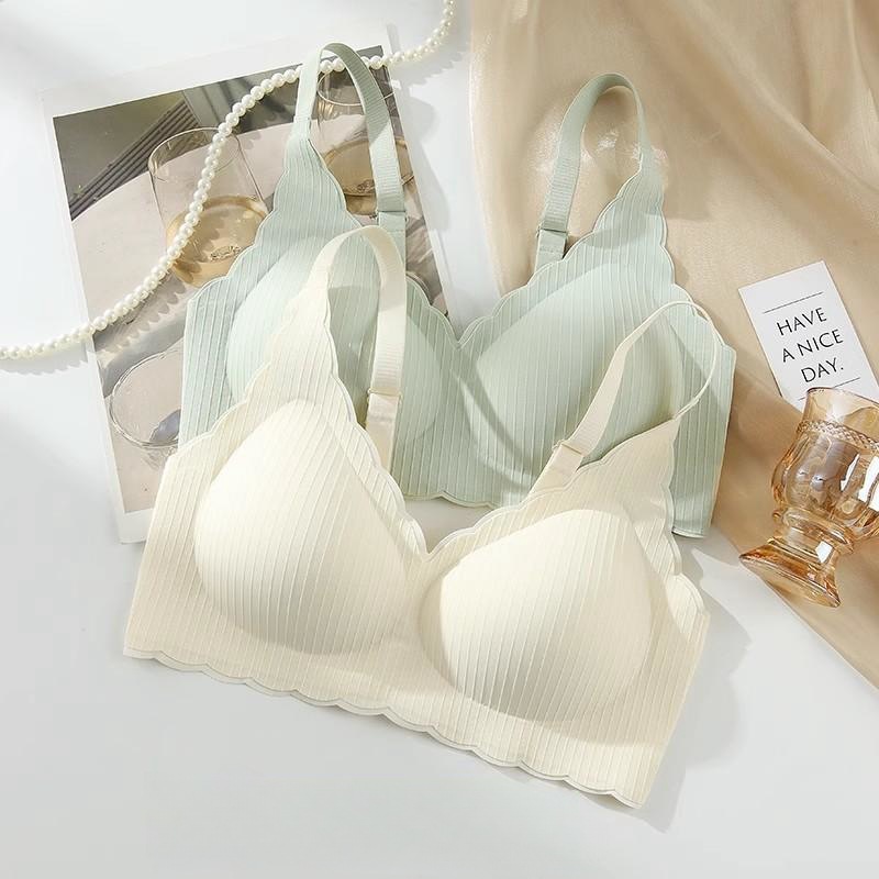 Underwear, thin comfortable push up bra, supporting wireless bra, bra top