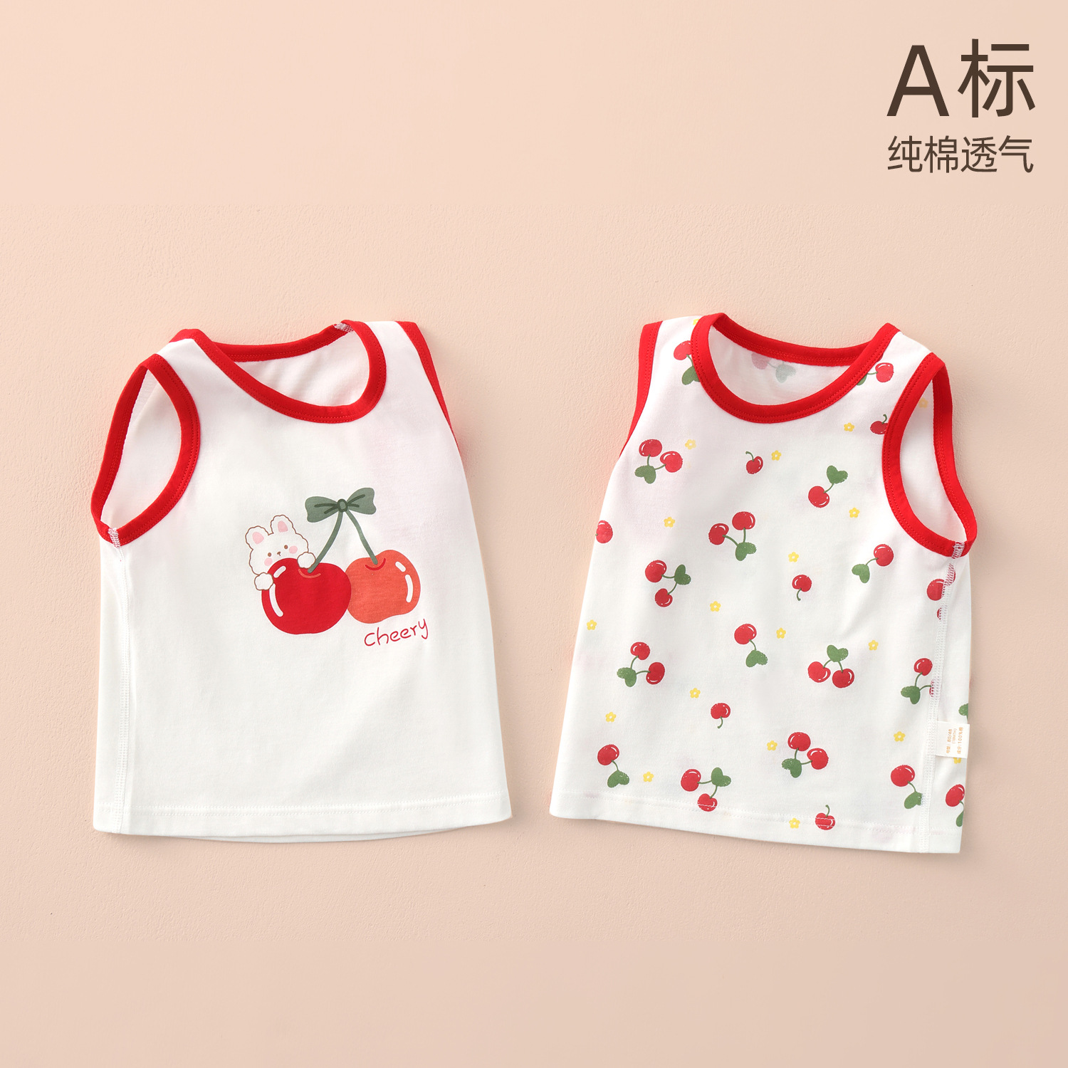 Summer top with cups girl's