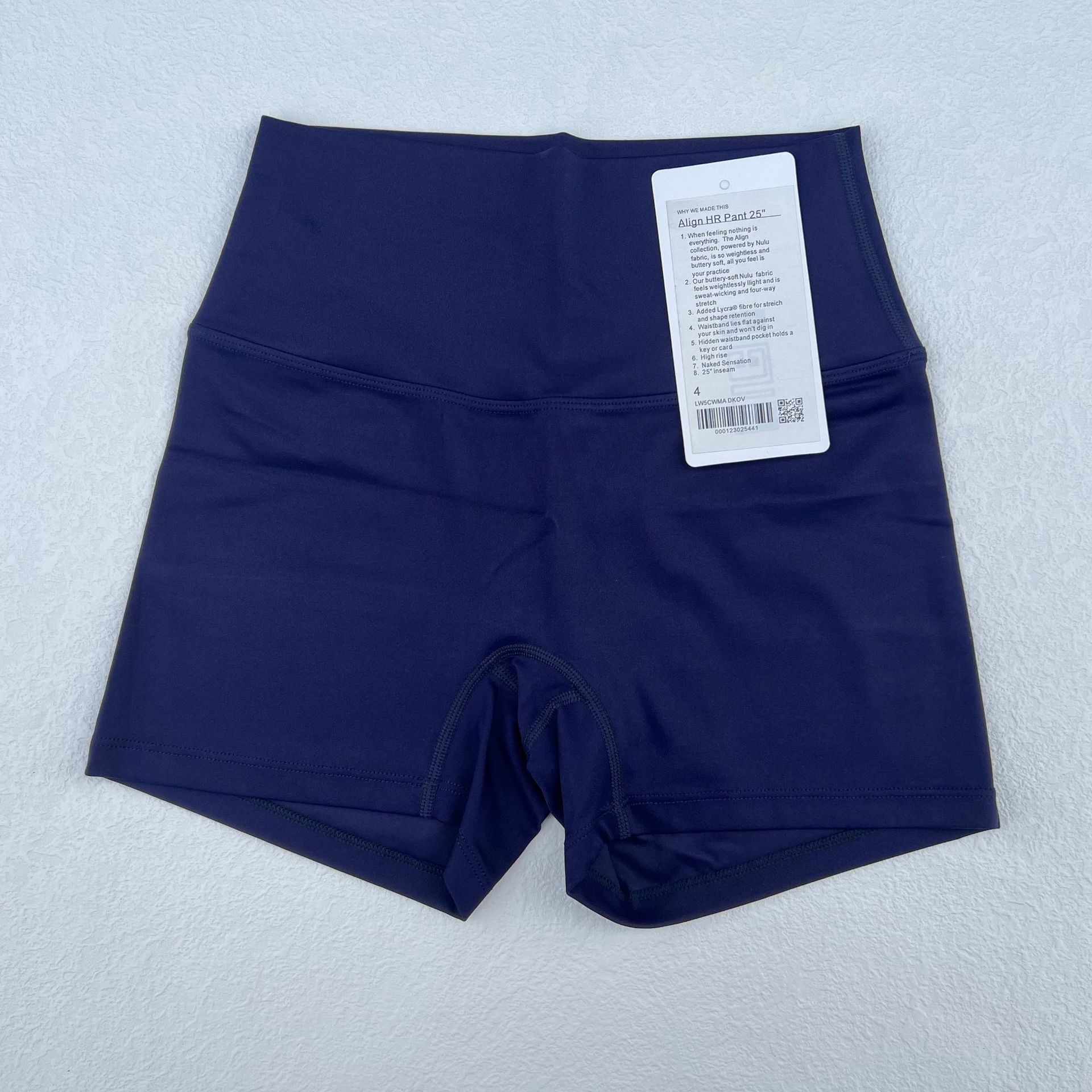 Pantalones cortos de yoga de cadera de melocotón de cintura alta sexy de verano para mujer lulu