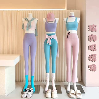 瑜伽服模特展示架运动裤假人女装店橱窗道具人偶瑜伽裤模特全身