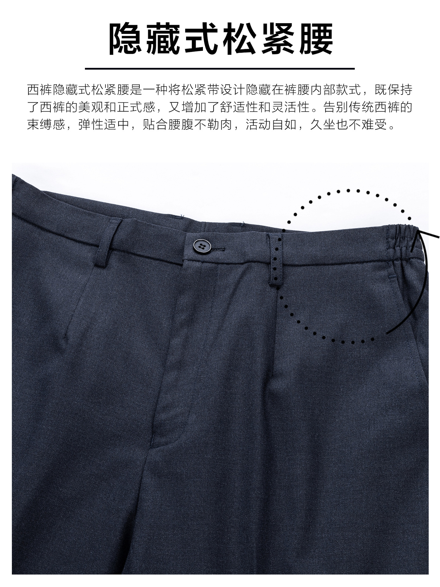 Pantalones de trabajo, pantalones de trajes de mujer, ropa de trabajo recta, ropa delgada, uniformes de cintura alta, pantalones de primavera y otoño, mujeres de alta calidad. image 2