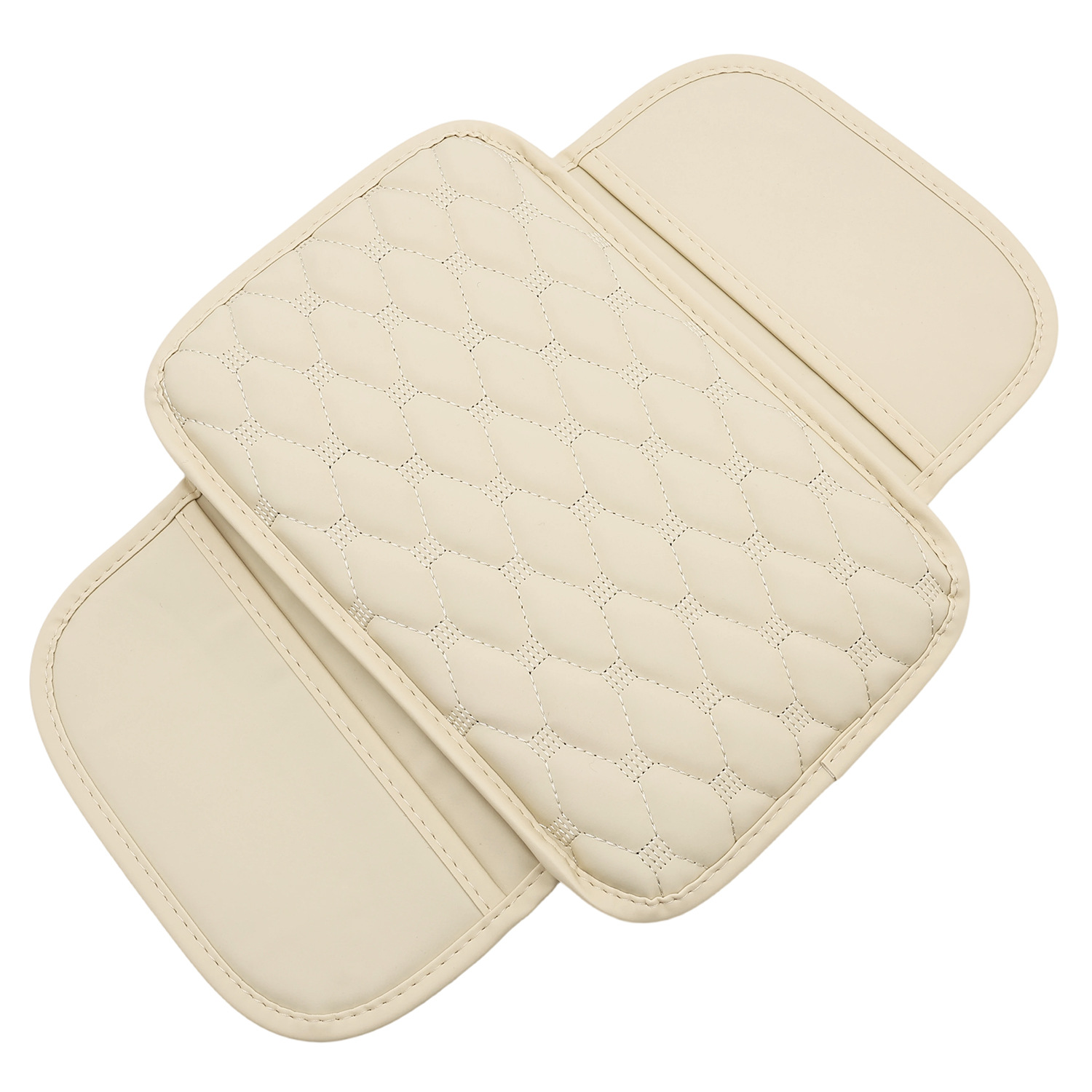 Multifunctional Storage – Universal Armrest box pad - beige
