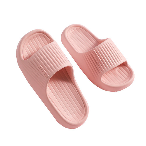 Household slippers for women, summer outdoor wear, indoor home, shit-stepping slippers, bathroom non-slip slippers, men's wholesale