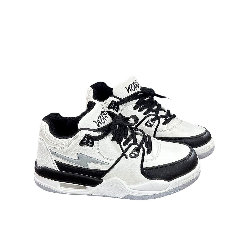 Zapatos deportivos con almohadilla de aire para mujeres 2024 nuevas tendencias de alto valor facial de estilo de campus estudiantes de ocio con suela gruesa para aumentar la altura de los zapatos de mujer