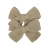 Cloth, children's hairgrip with bow, hair accessory, European style, wholesale, Amazon