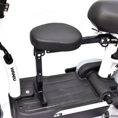 Yadea Electric Scooter Child Seat Front-Mounted Aima Electric Scooter Baby Infant Safety Seat Child Seat Wholesale (Electric car child seat) - 308-thickened-single-seat