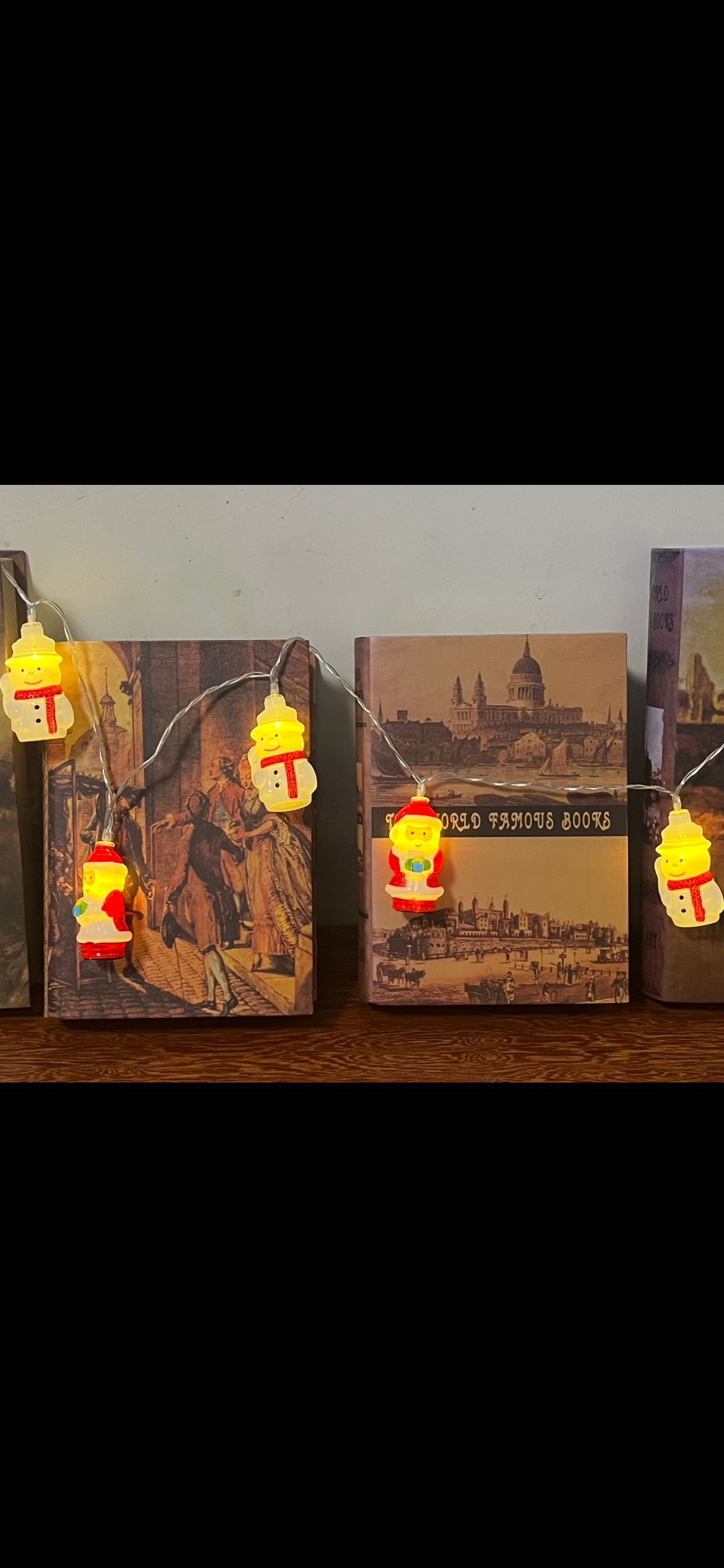 Scarf snowman + old man combination