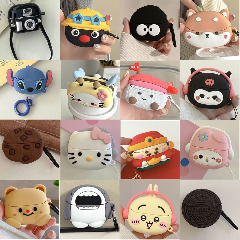 For Samsung Galaxy BUDS3 Cartoon Cute Protective Cover Samsung buds3pro Soft Silicone Earphone Case