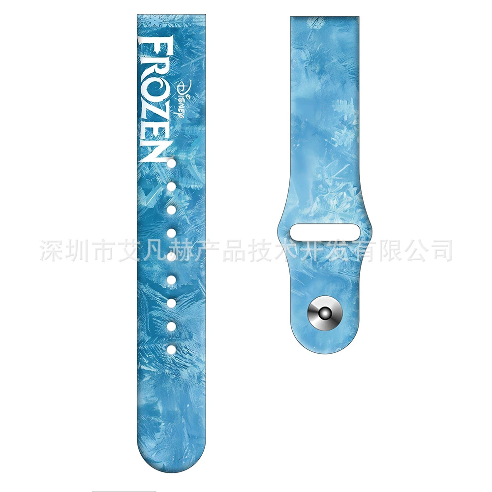 Samsung, huawei, силиконовый ремешок для часов, 22мм, «Frozen»