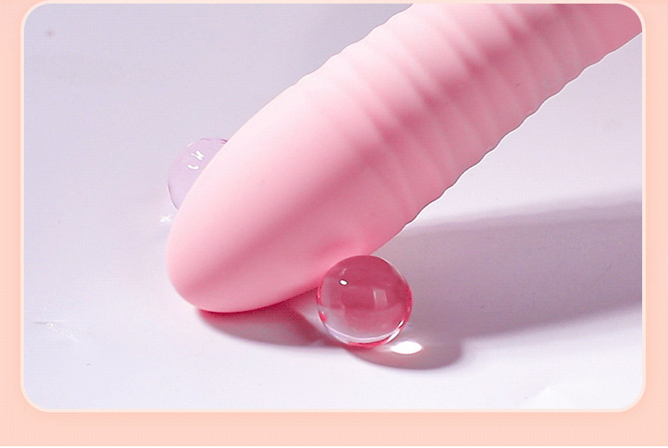 Retractable AV Wand with Large Head and Vibrating Tail, 22.5 cm ABS Silicone Adult Massager — detail image 23