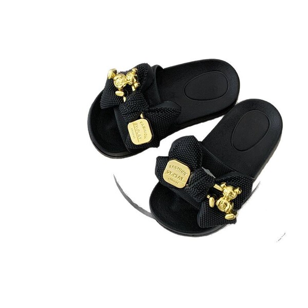 non-slip children's sandals with butterfly