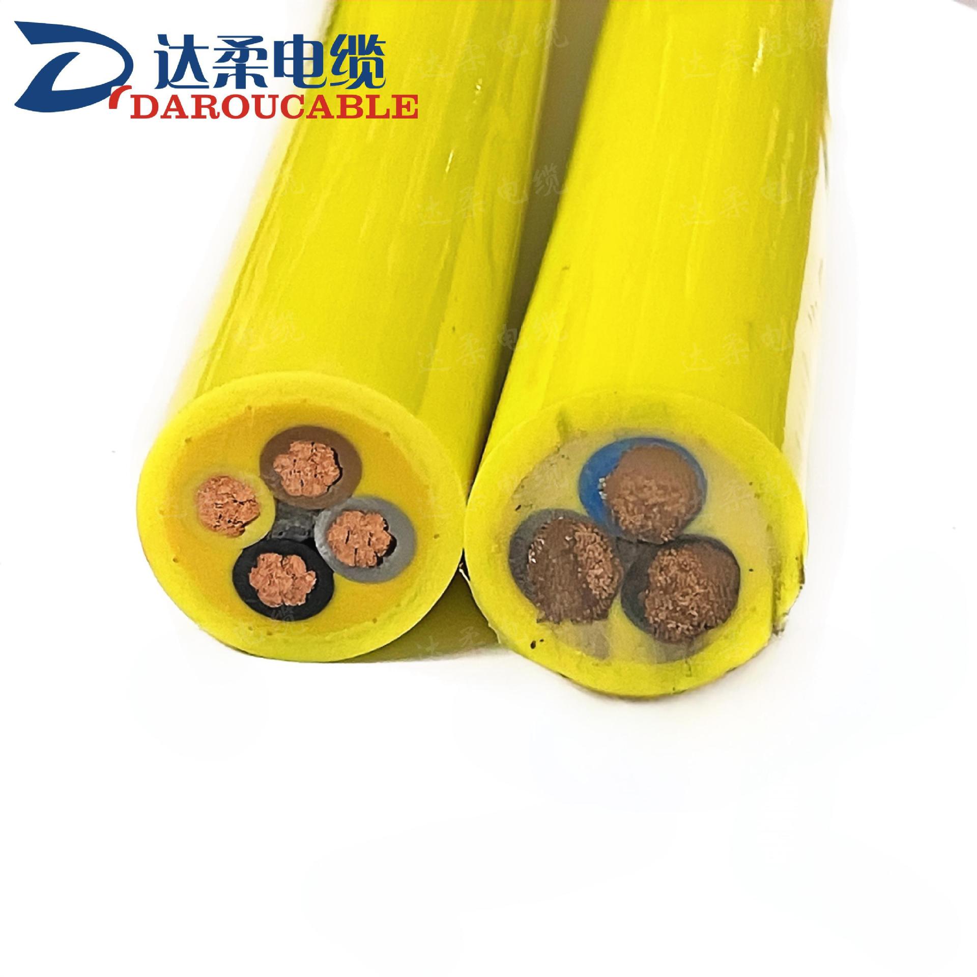 达柔供应卷筒电缆耐磨耐腐蚀起重机抓斗电缆多芯高强度高抗拉