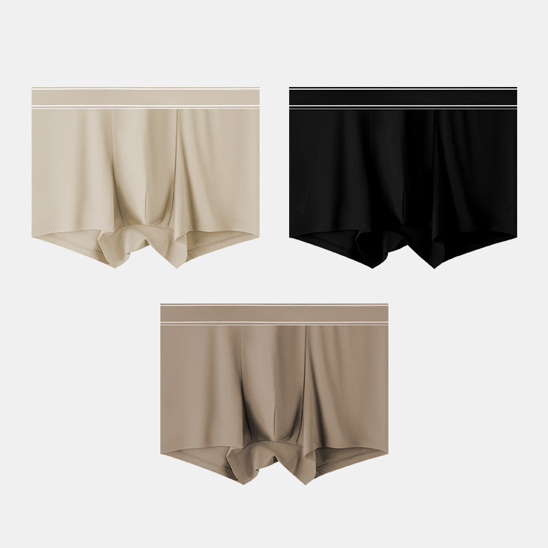 Pantalones de algodón antibacterianas para hombres, pantalones de cuatro pantalones transpirables para adolescentes, pantalones cortos para hombres, pantalones de verano