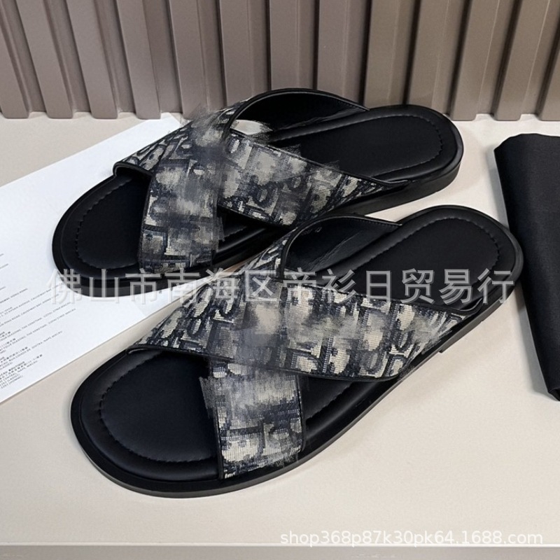 Sudeste asiático Singapur Europa de alta calidad chinchillas de verano para hombres de negocios chinchillas de tela zapatillas de tela