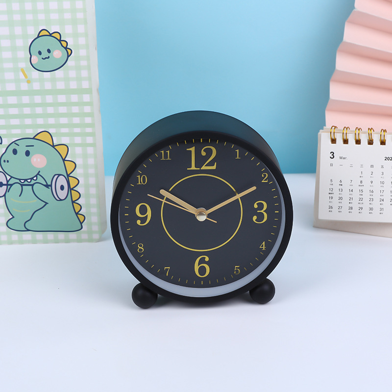 Directo de fábrica moderno simple reloj despertador de moda niños estudiante reloj despertador dormitorio luminoso mudo escaneo reloj despertador de carga