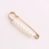 7.5CM gold needle 7 pearls