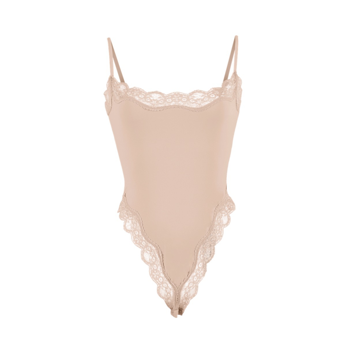 レースキャミソールボディスーツ シェイプウェア レーストリム セクシー シェイプウェア SKIM*同型