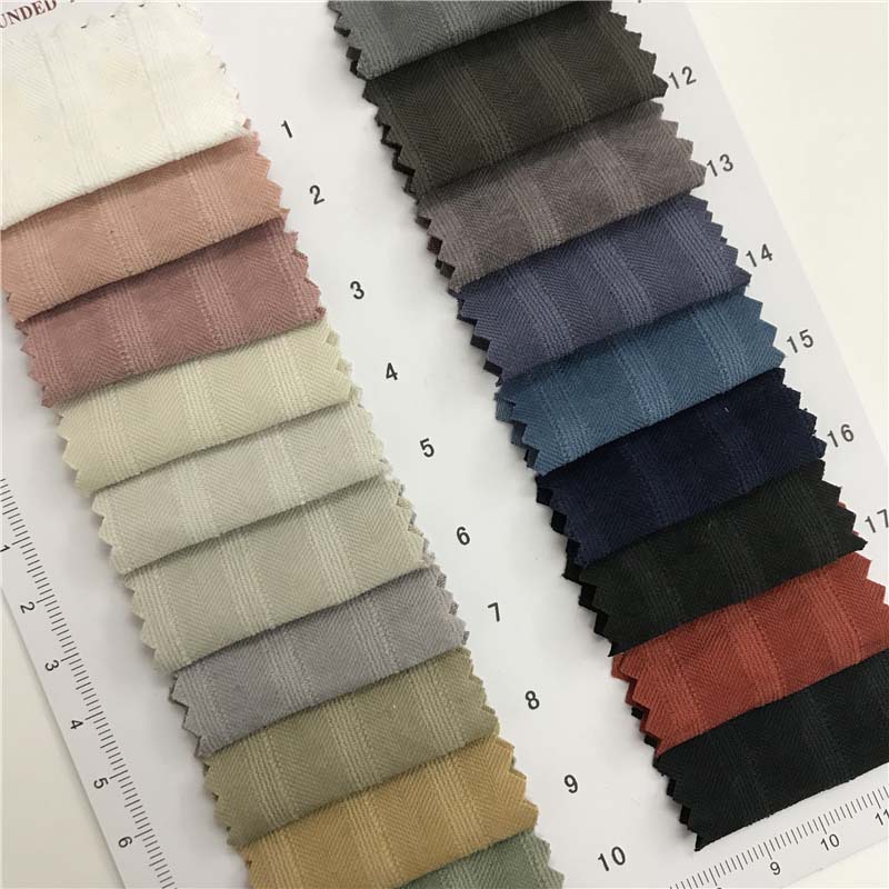 砂洗风光绒 19个颜色 厂家直销现货供应 时尚时装面料 309063